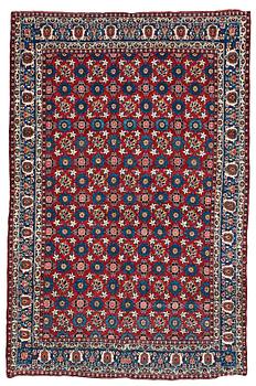 A CARPET, a semi-antique Veramin, ca 307-310 x 202,5-206 cm.