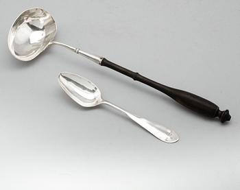 SOPPSLEV OCH MATSKED, silver, Stephan Halling, Örebro 1791/1798.