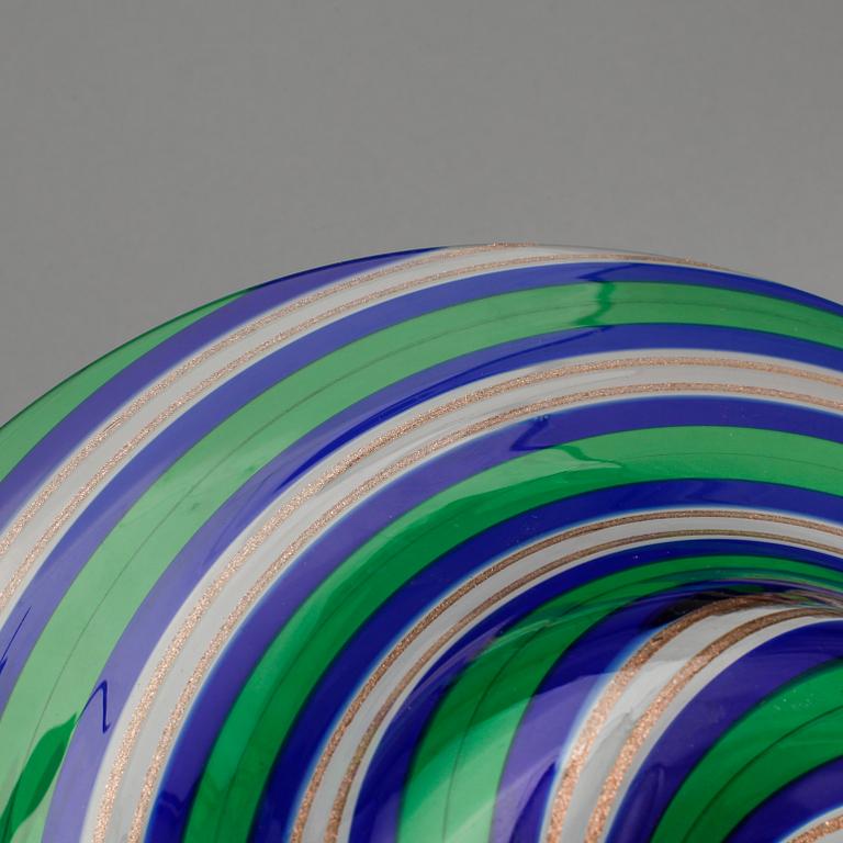 SKÅL, glas, Murano, Italien, 1930-tal.