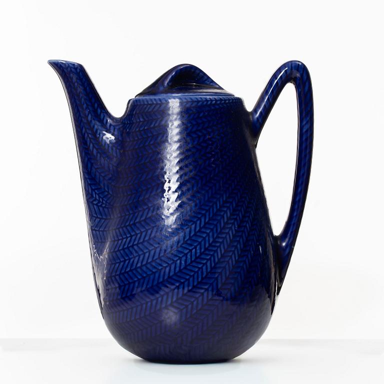 Hertha Bengtson, dinner and coffee service, 'Blå Eld', Rörstrand (63 pieces).