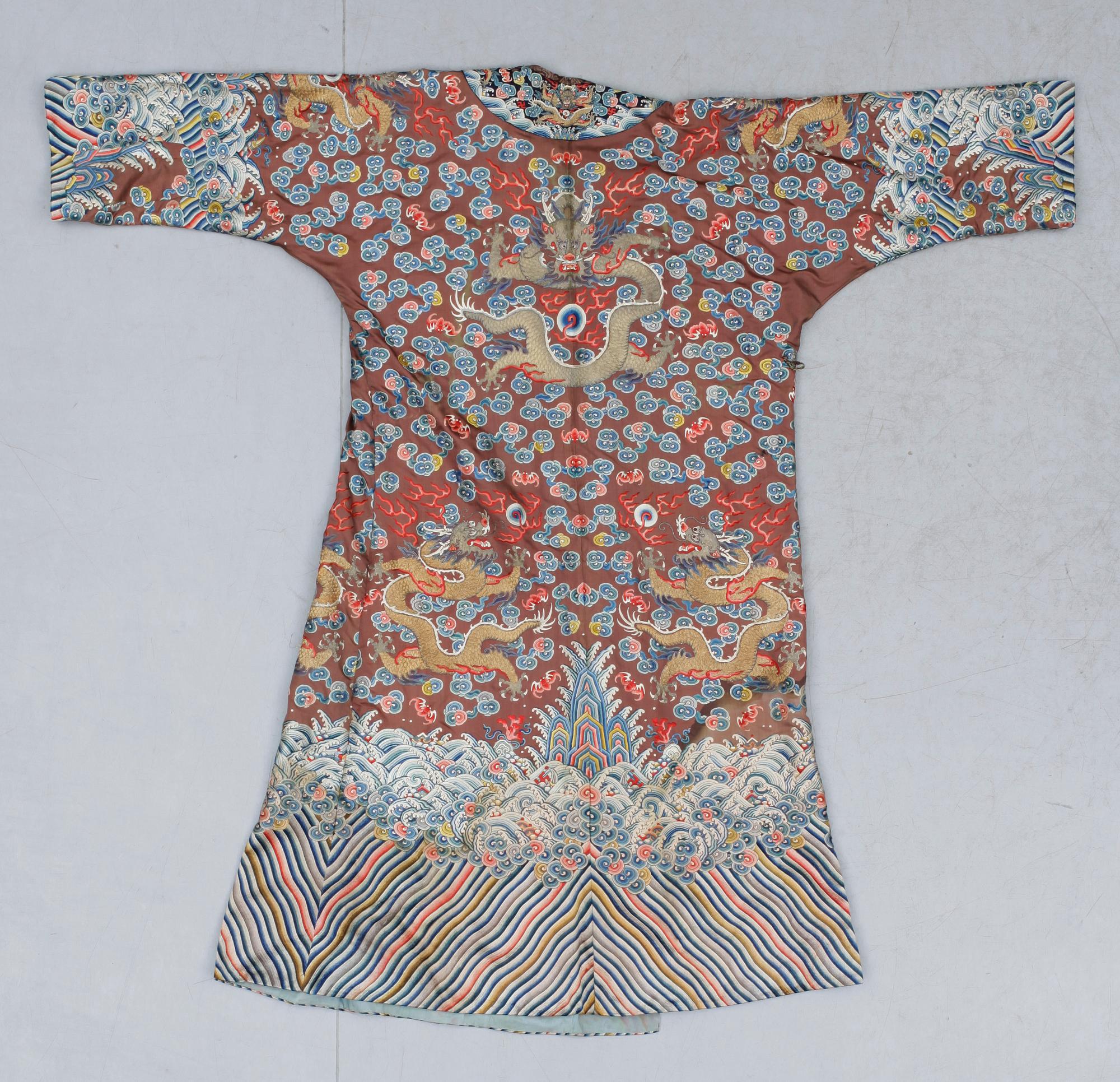 ROCK, siden, Kina, omkring 1900.