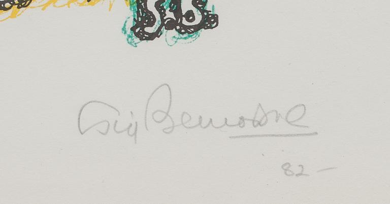 SIGVARD BERNADOTTE, färglitografier, 2 st, signerade och numrerade 27/250 resp 29/250.