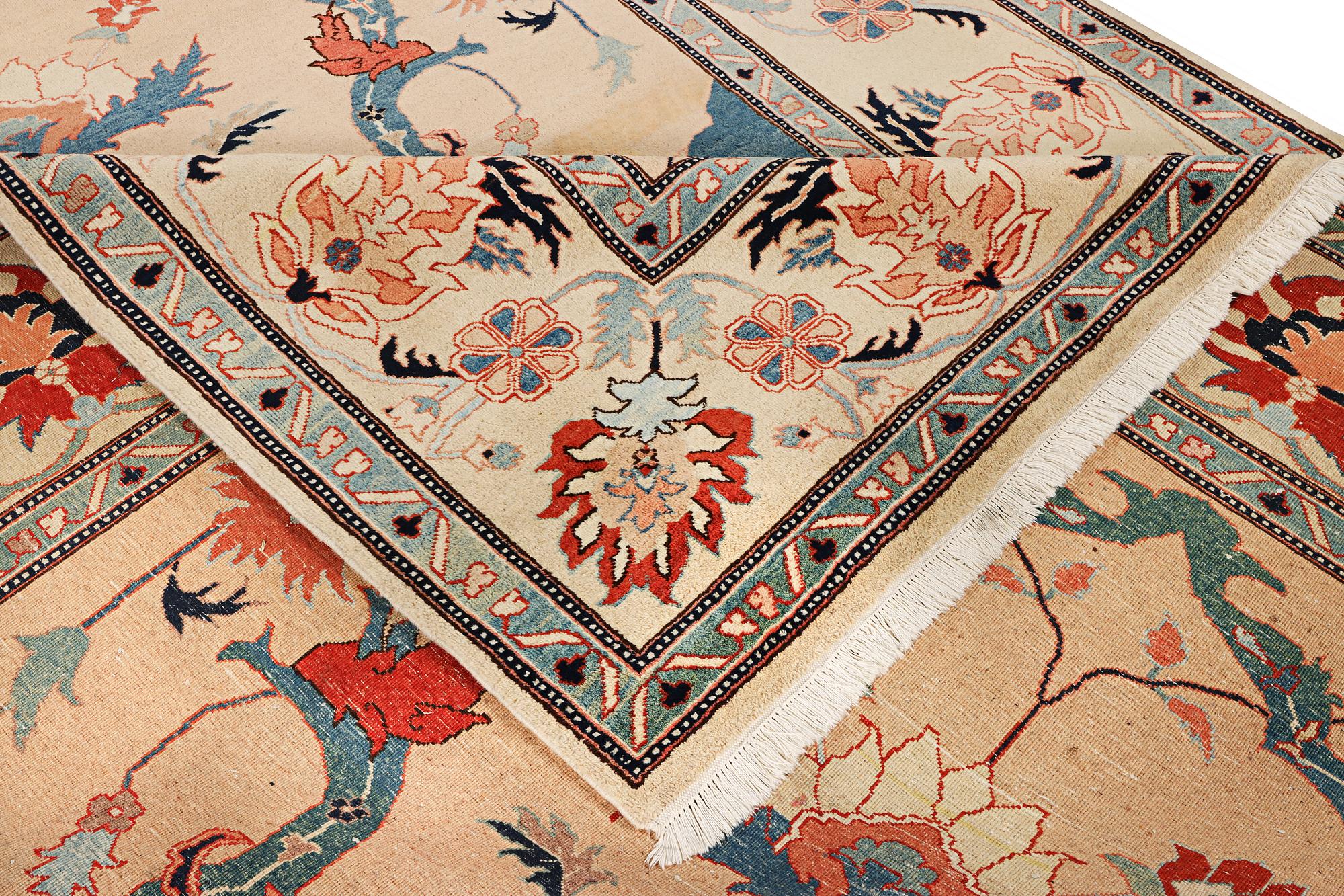 A Mamluk design carpet, c. 425 x 306 cm.