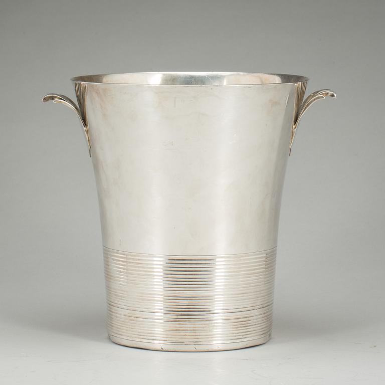 CHAMPAGNEKYLARE, nysilver, Frankrike, 1900-talets första hälft.