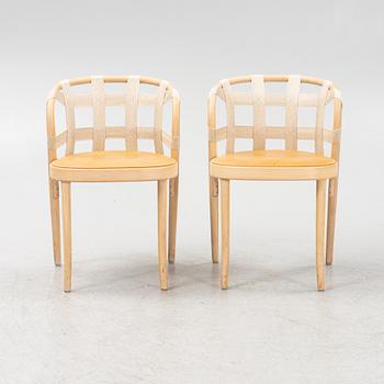 Front, a pair of beech 'Collage' chairs, Gemla, 2015.