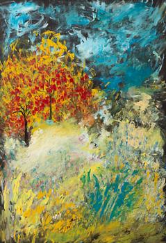 Karin Olsson, Autumn landscape.