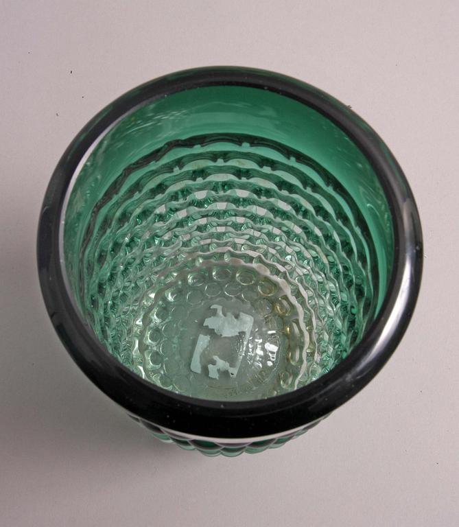 VAS, glas, Seguso, Murano, sign.