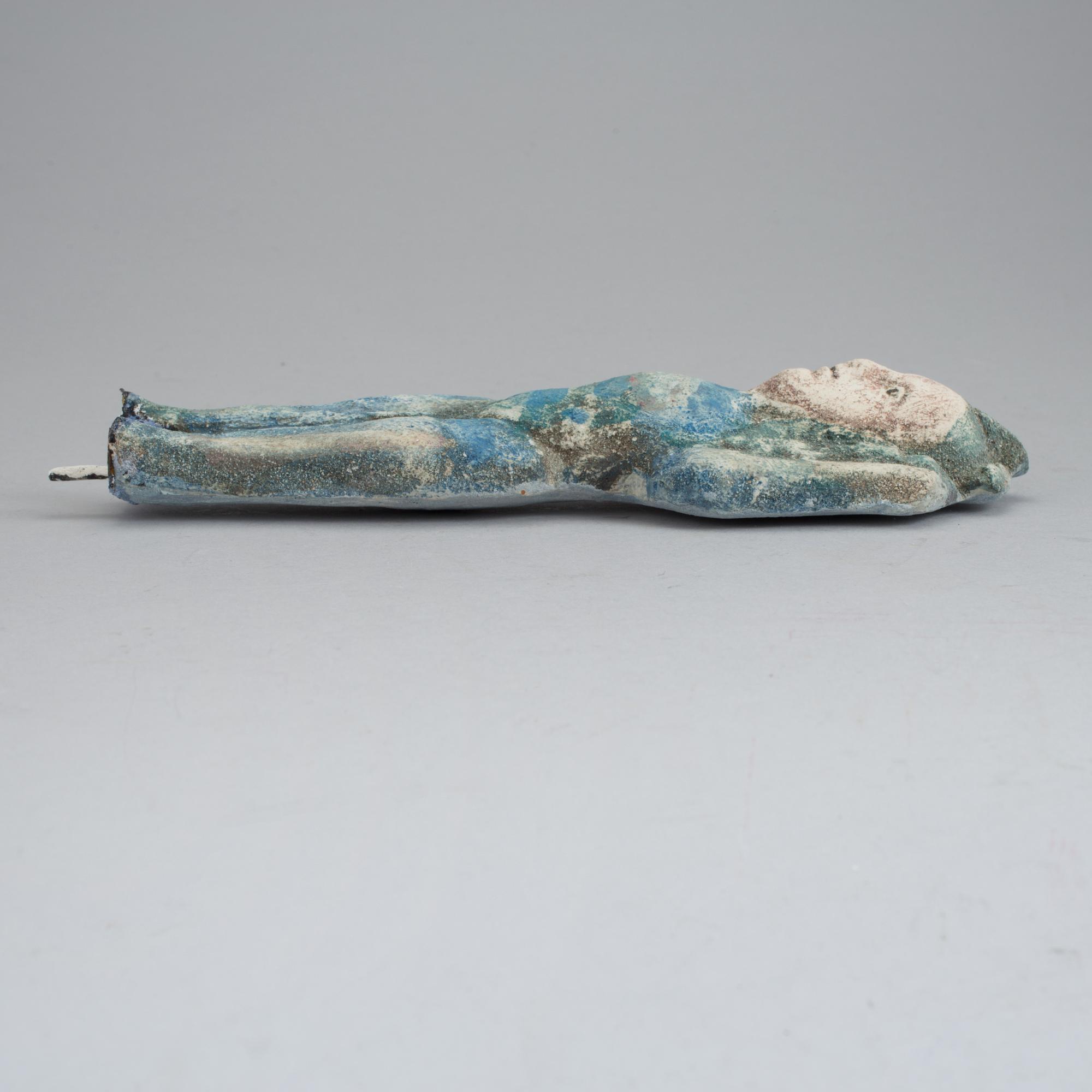 A stoneware sculpture designed by Lisa Larson for Gustavsberg, dated -07.