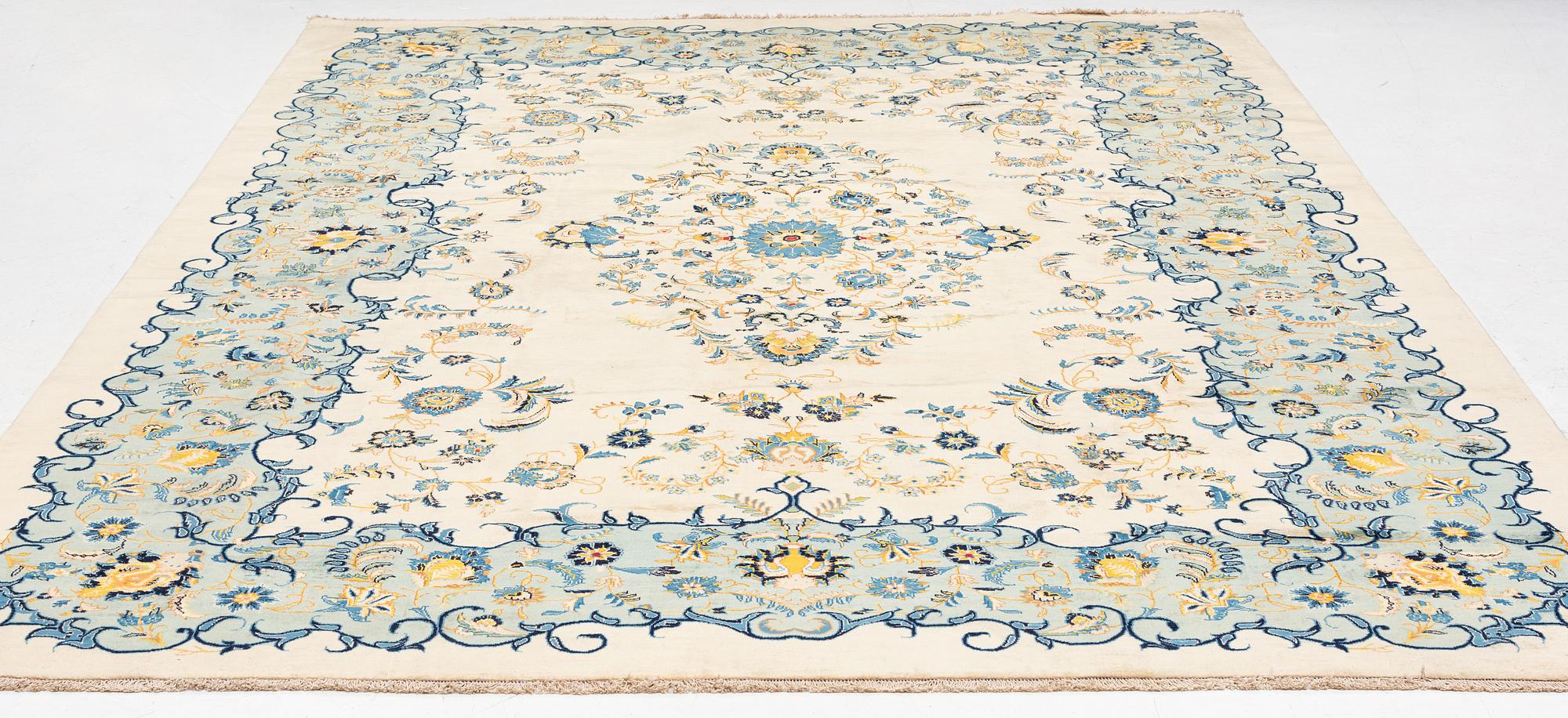 Rug, Keshan, approx. 396 x 286 cm.