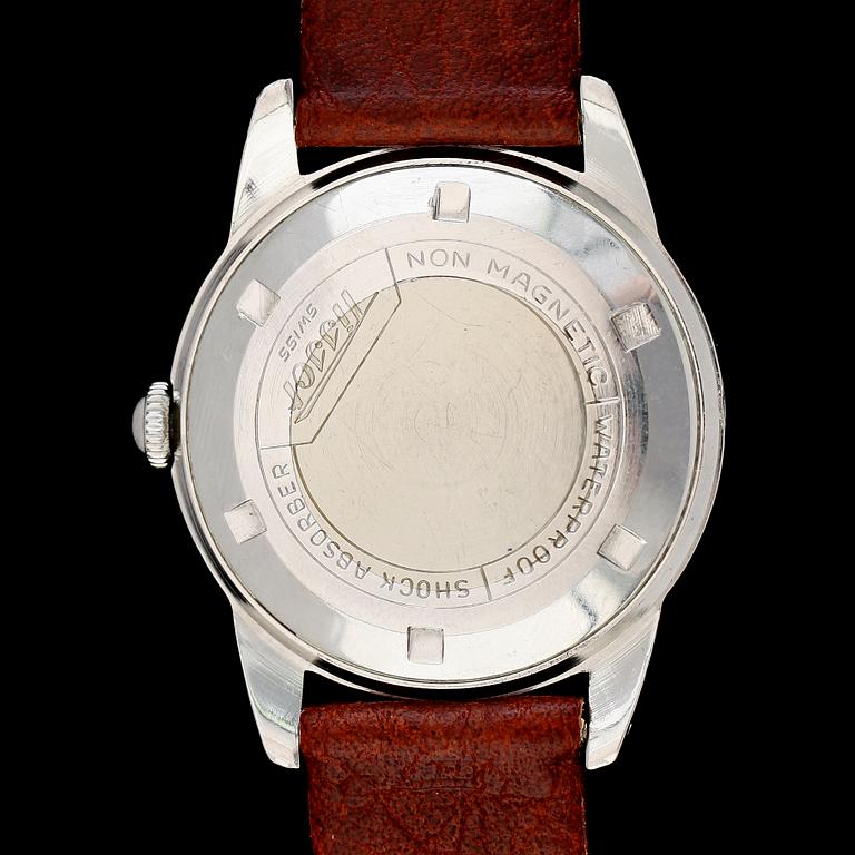 ARMBANDSUR, stål, Tissot, 1900-talets mitt.