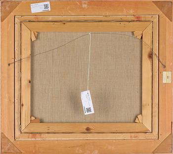 LAJOS FUZESIL, olja på duk, signerad.