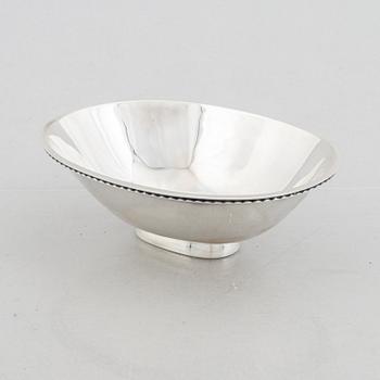 Eric Råström, bowl, silver, CG Råström, Stockholm 1966.