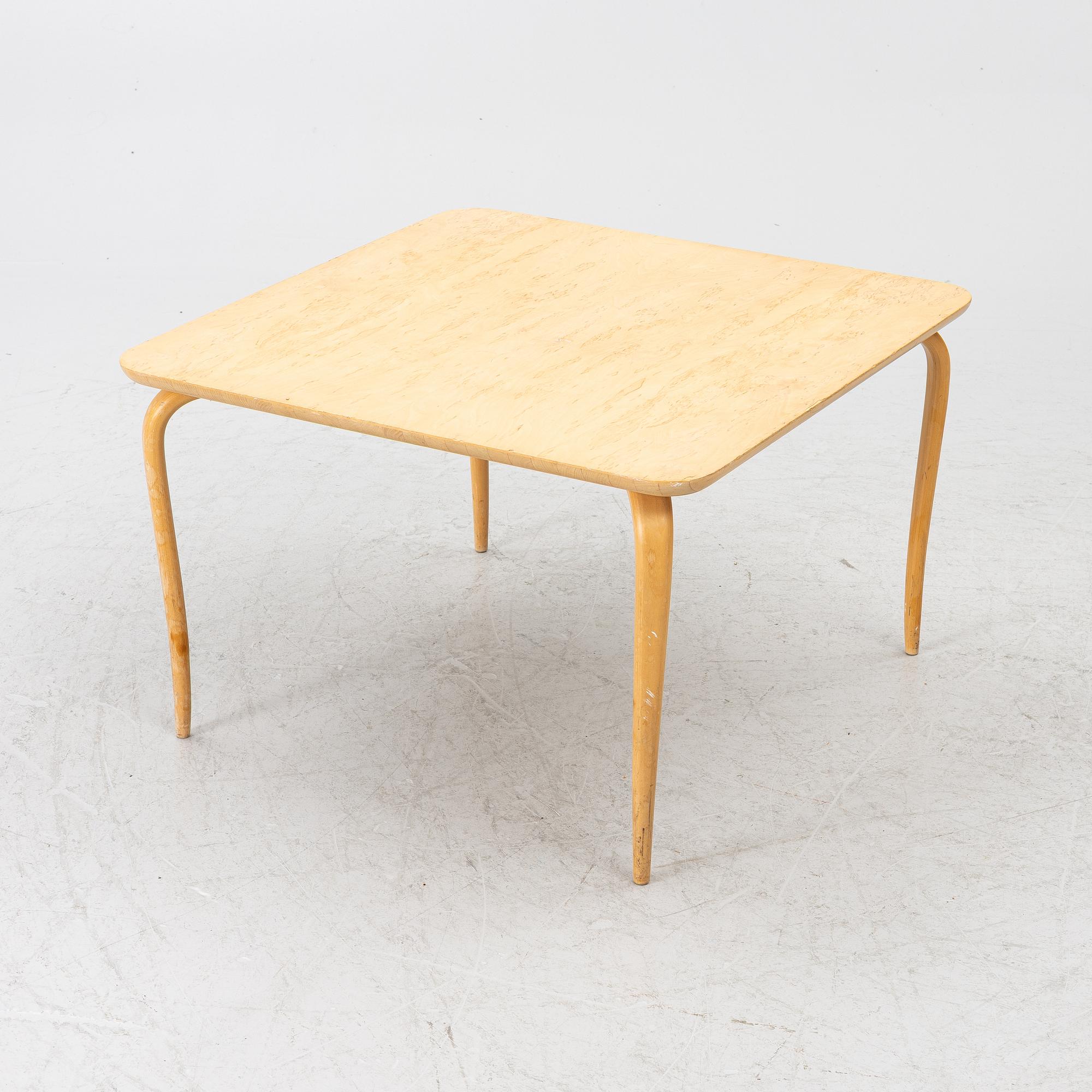 Bruno Mathsson, Coffee table, Firma Karl Mathsson, Värnamo, 1968.