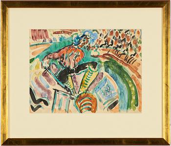 Isaac Grünewald, At the circus.