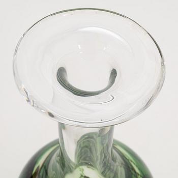 Edward Hald, a 'fish graal' glass vase, Orrefors.