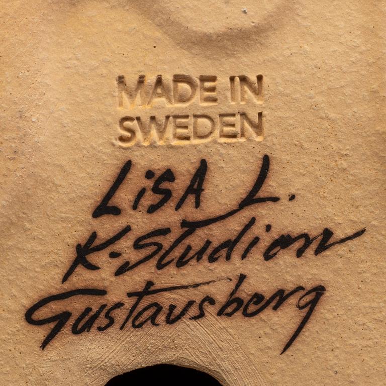Lisa Larson, katt, stengods, "Mia Maxi", K-Studion, Gustavsberg.