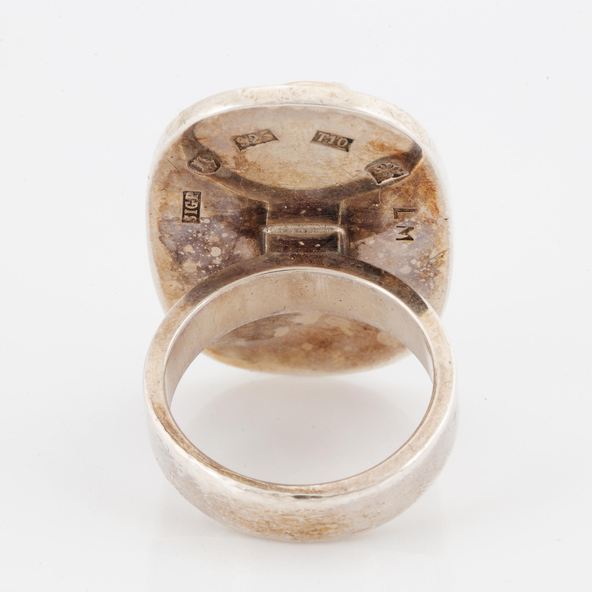 Sigurd Persson, Ring, silver.