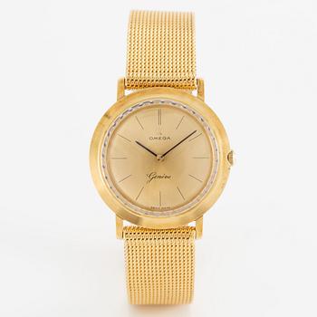 Omega, Genève, wristwatch, 31.5 mm.