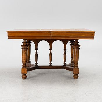 Matbord, barockstil, 1800-talets andra hälft.