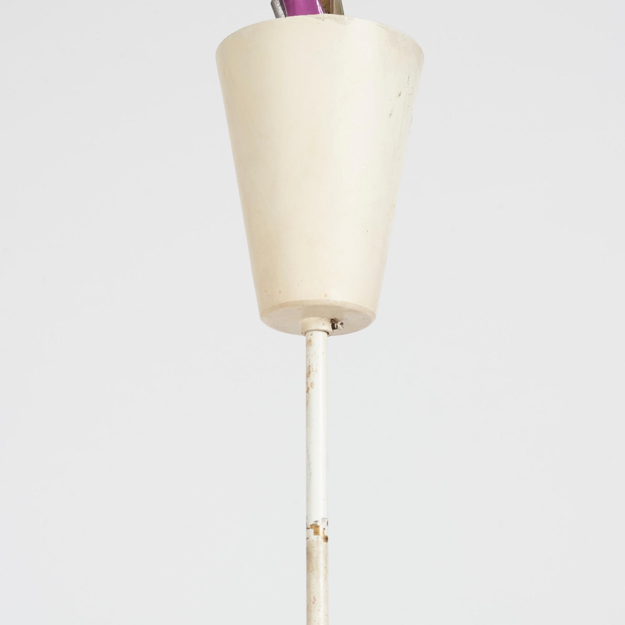 Hans-Agne Jakobsson, a pair of ceiling lamps, model "S 2070", Hans-Agne Jakobsson AB, Markaryd, 1950-60s.