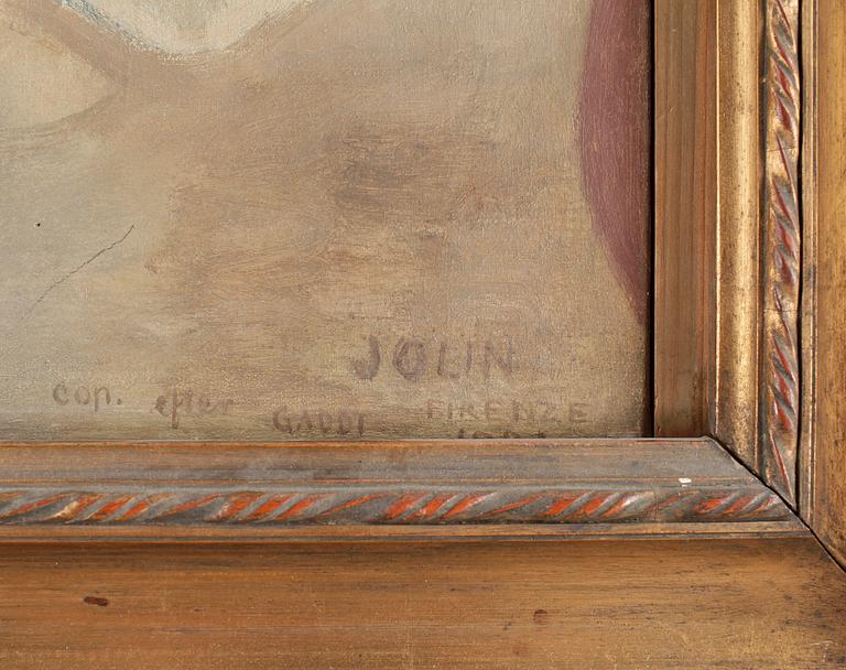 EINAR JOLIN, olja på duk, signerad o otydligt daterad.