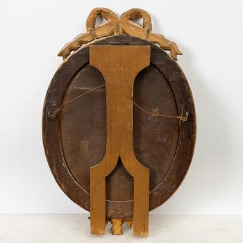 Spegellampett, gustaviansk, sent 1700-tal.