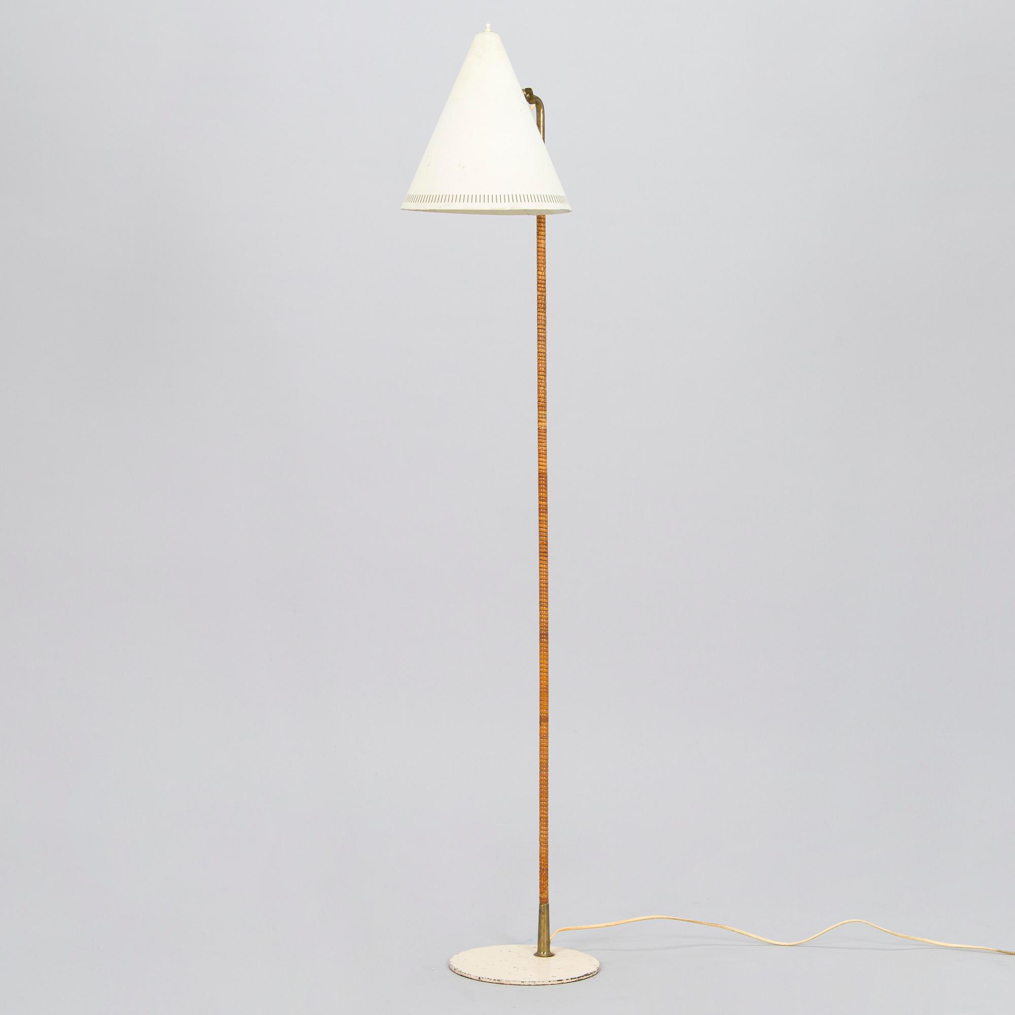 Paavo Tynell, golvlampa, modell K10-10,Taito/ Idman, 1900-talets mitt.