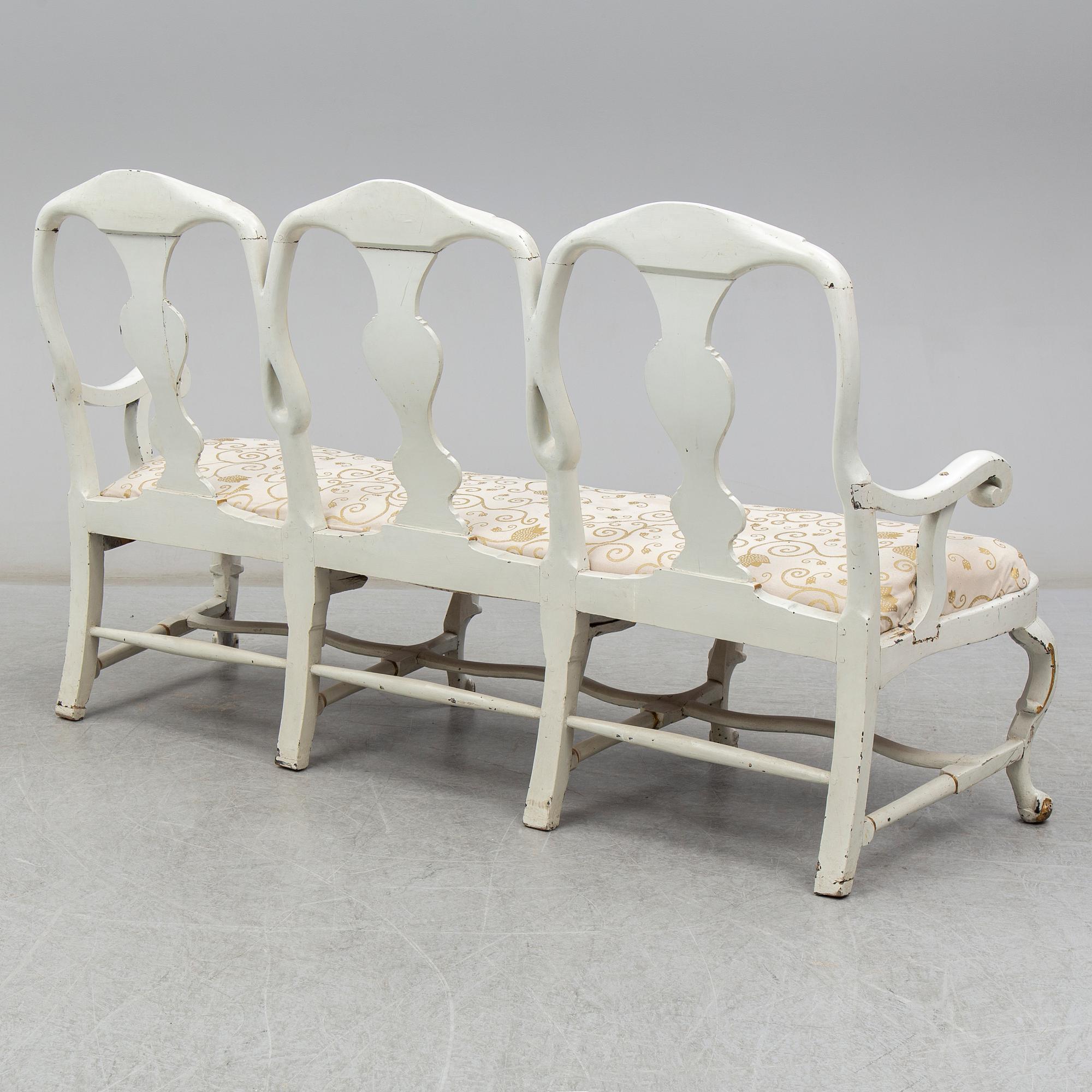 SOFFA, rokoko, Lindome, 1700-talets andra hälft.