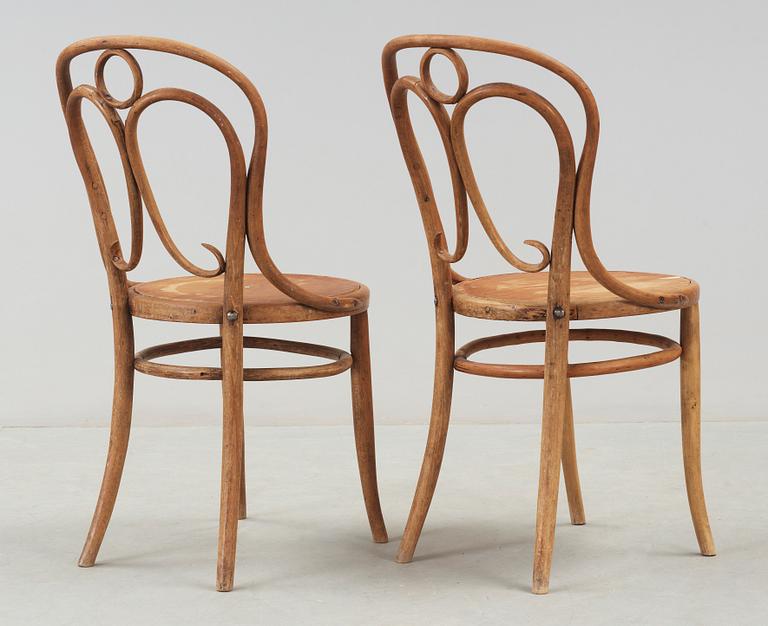 STOLAR, ett par, Thonet, 1900-talets början.