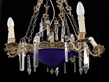 TAKAMPEL, senempire, 1800-talets slut. Höjd 67 cm.