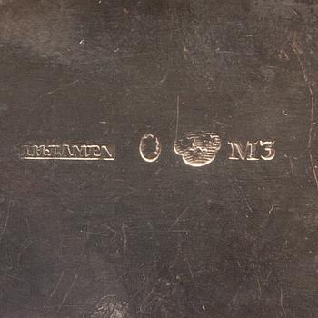 Johan Henrik Lampa, Box silver, Stockholm 1818.