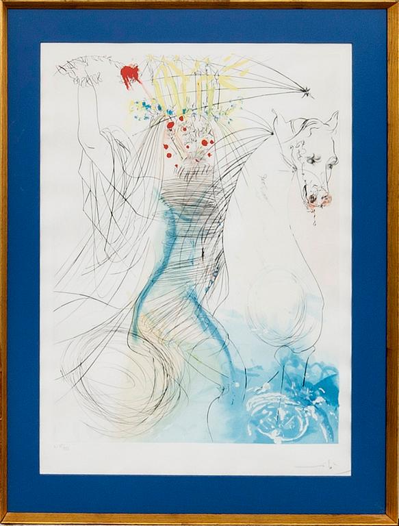 Salvador Dalí, "Sankta Lucia (The Triumph of Light)", 1974.