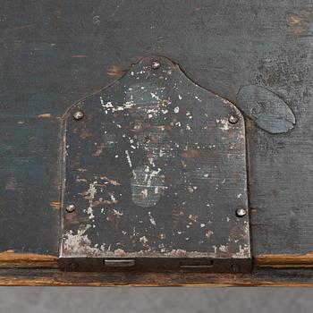 A painted Swedish sectrataire, 18th/19th Century.