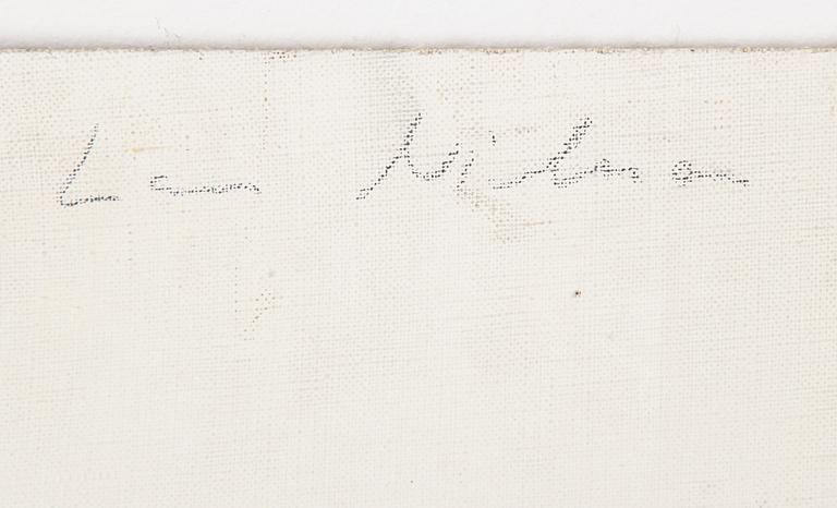 LARS NILSSON, oil and tempera on canvas mounted on board, signed and dated -87 verso.