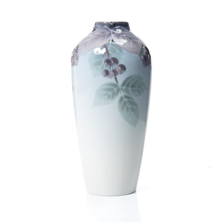 Astrid Ewerlöf, vase, Art Nouveau, Rörstrand, early 20th century.