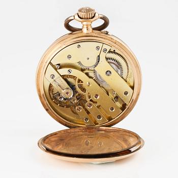 FICKUR, 14 K guld, Genève. Total vikt 81 g.