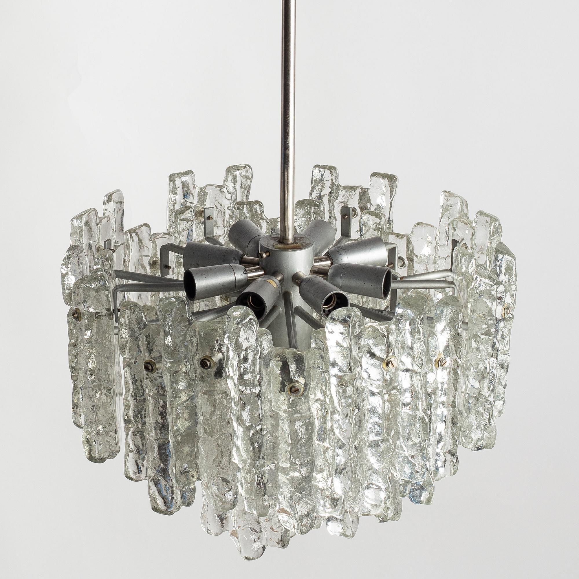 Taklampa, 1900-talets andra hälft.