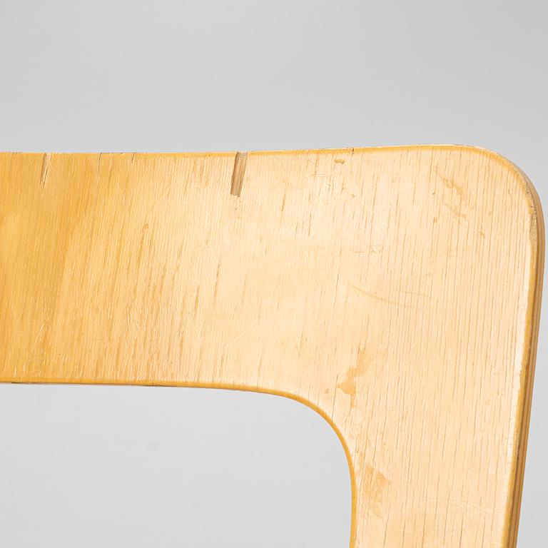 Alvar Aalto, two children's chairs, model N65, Artek, Finland.
