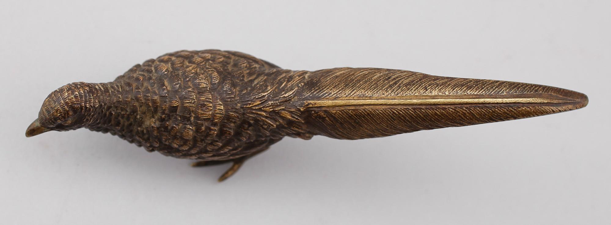 FIGUR, wienerbrons, omkring år 1900.