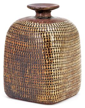 501. A Stig Lindberg stoneware vase, Gustavsberg studio 1967.