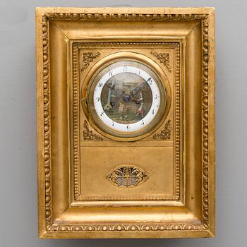 An early 19th Century Viennese wall clock.
