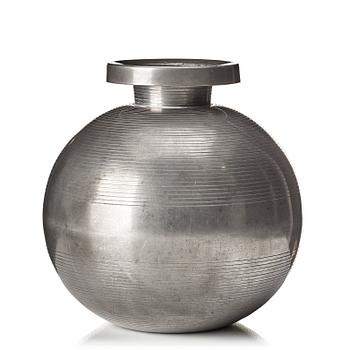 265. Sylvia Stave, a pewter vase, for CG Hallberg, Stockholm 1936.