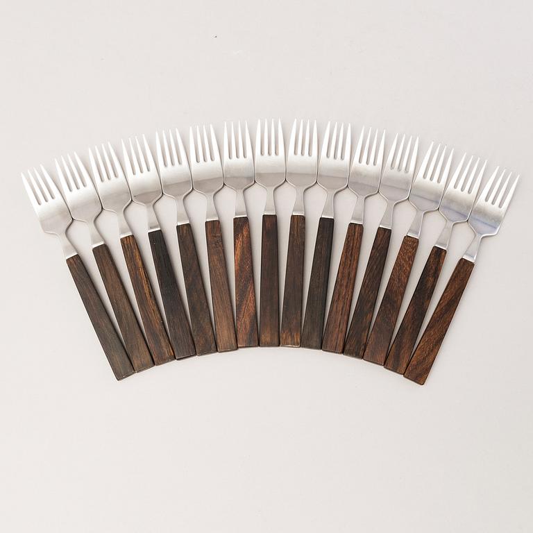 BERTEL GARDBERG, A 45-piece set of "Triennale" cutlery for Fiskars and Hackman, Finland.