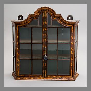 A WALL CABINET, 18th Century, Holland.