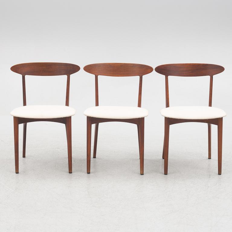 Kurt Østervig, three "Skagen" chairs, Brande Møbelfabrik, Danmark,.