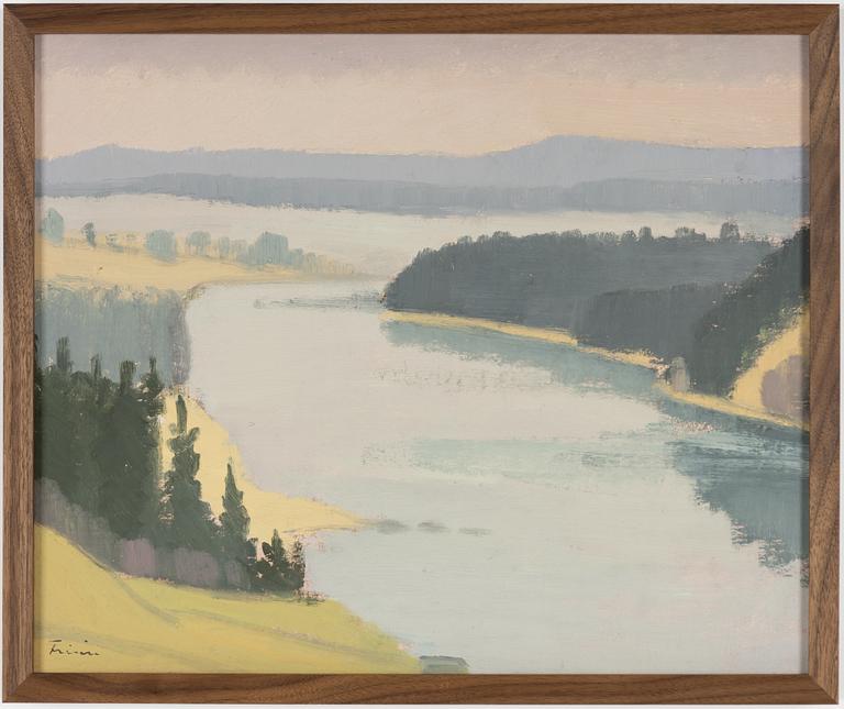 Vera Frisén, View over the Lake, Kolksele.