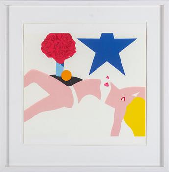 TOM WESSELMAN, after, silkscreen, 1968.