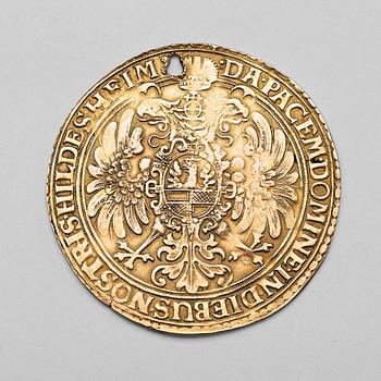 143. 10 dukaten, gold, Hildesheim ca 1618.