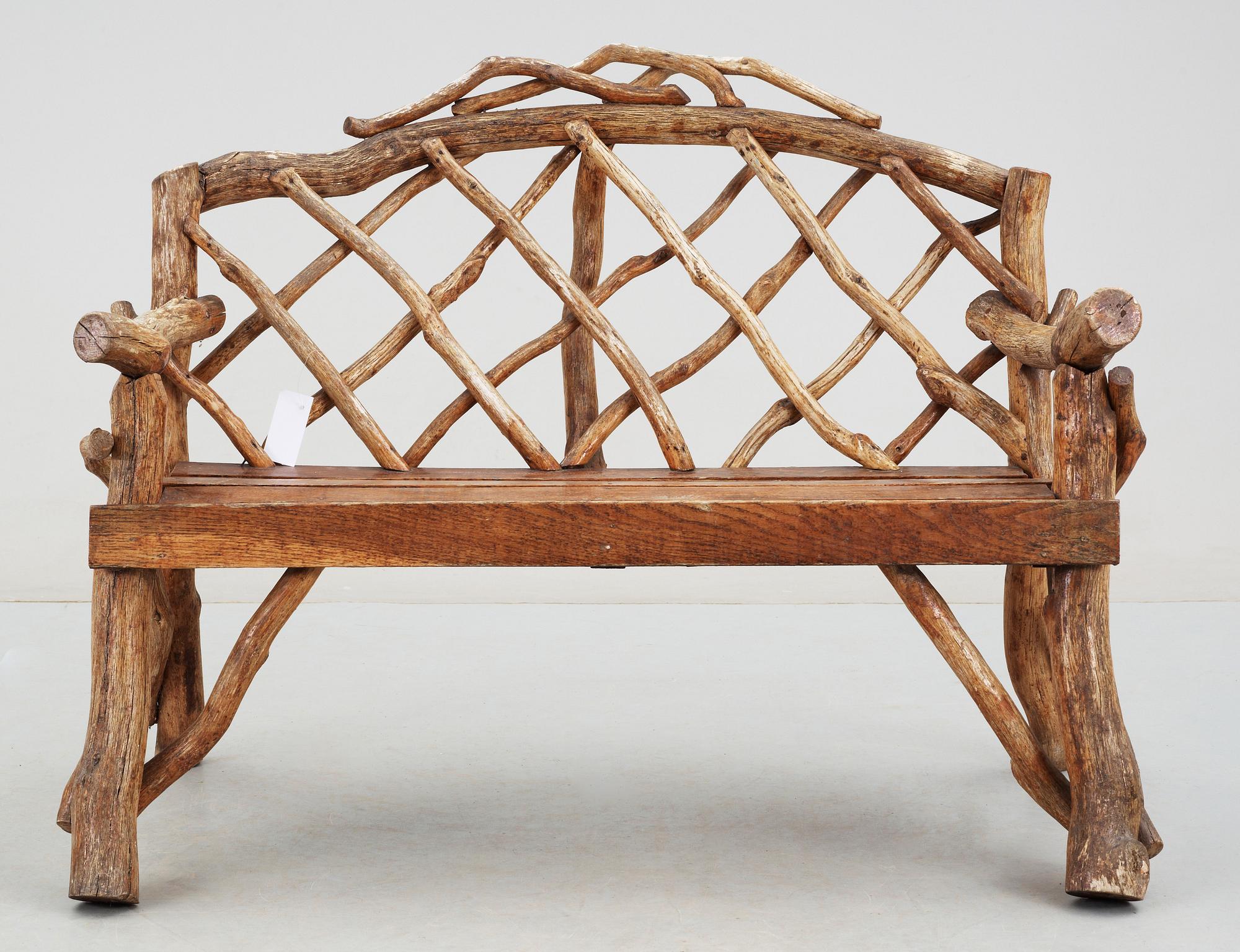 TRÄDGÅRDSMÖBLER, 4 delar, 1900-tal.