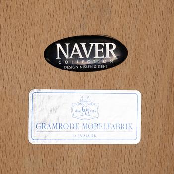 Nissen & Gehl, a five piece dining suite, Naver Collection, Gramrode Möbelfabrik, Denmark.